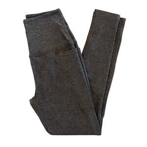 Beyond Yoga Cropped Leggings Dark Gray High Rise Capri Yoga Pants Women’s S